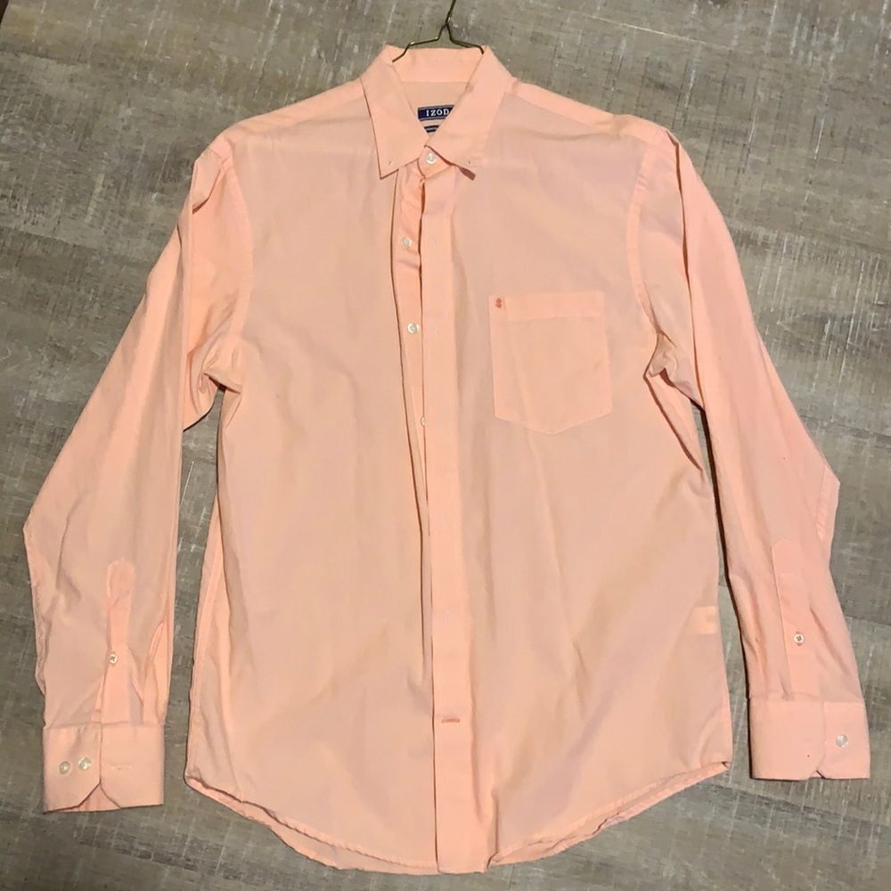 IZOD Premium Essentials Button Up Dress Shirt